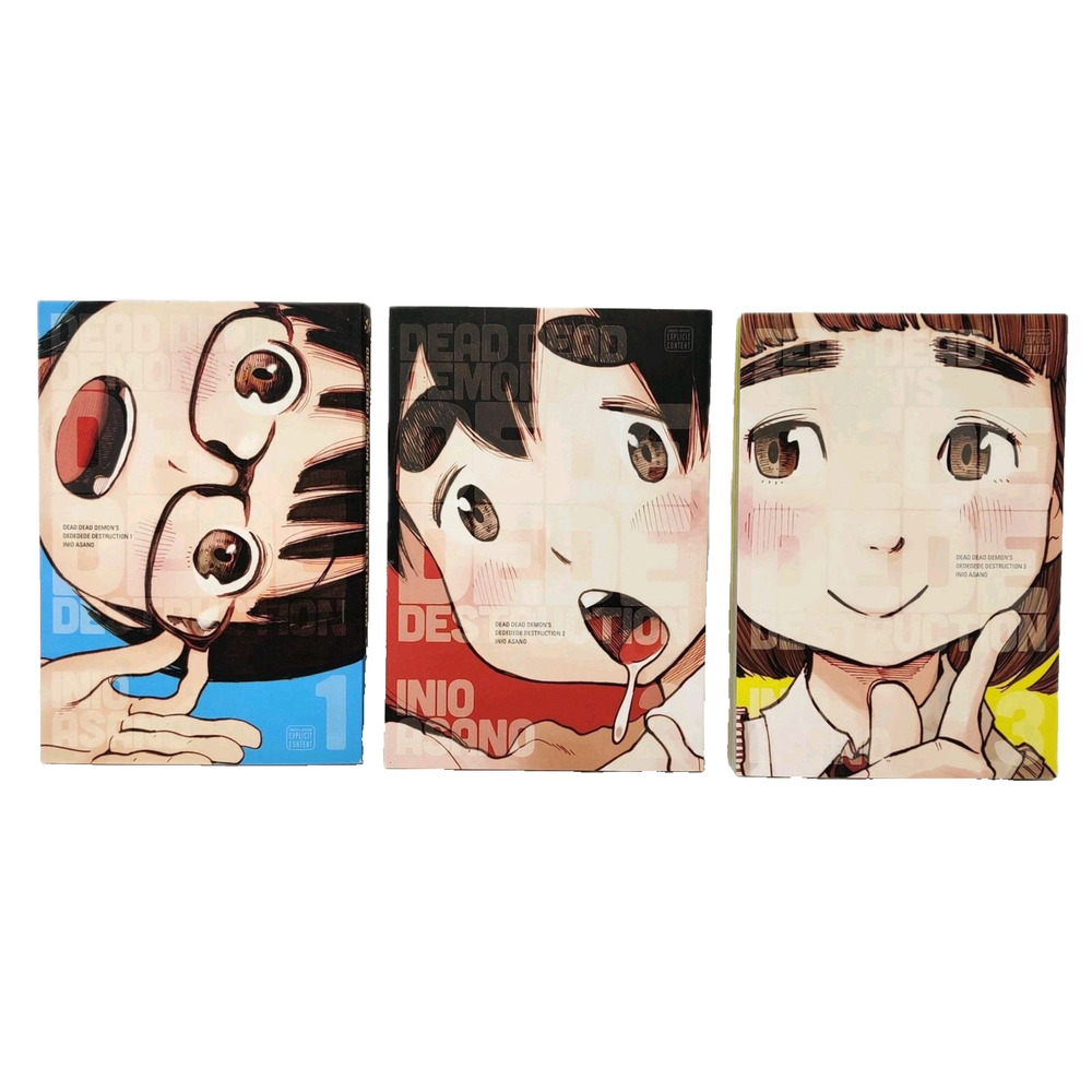 Dead Dead Demon’s DEDEDEDE Destruction Volumes 1-3 Inio Asano DDDD Viz Media
